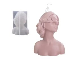 Molde silicona mujer ojos vendados